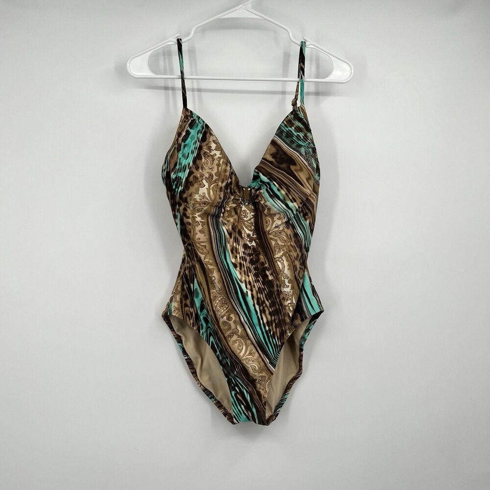Womens Martini Sol One Piece Bathing Suit Small Cruise Beach Vacation
